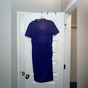 SHEIN Royal Blue Midi Dress